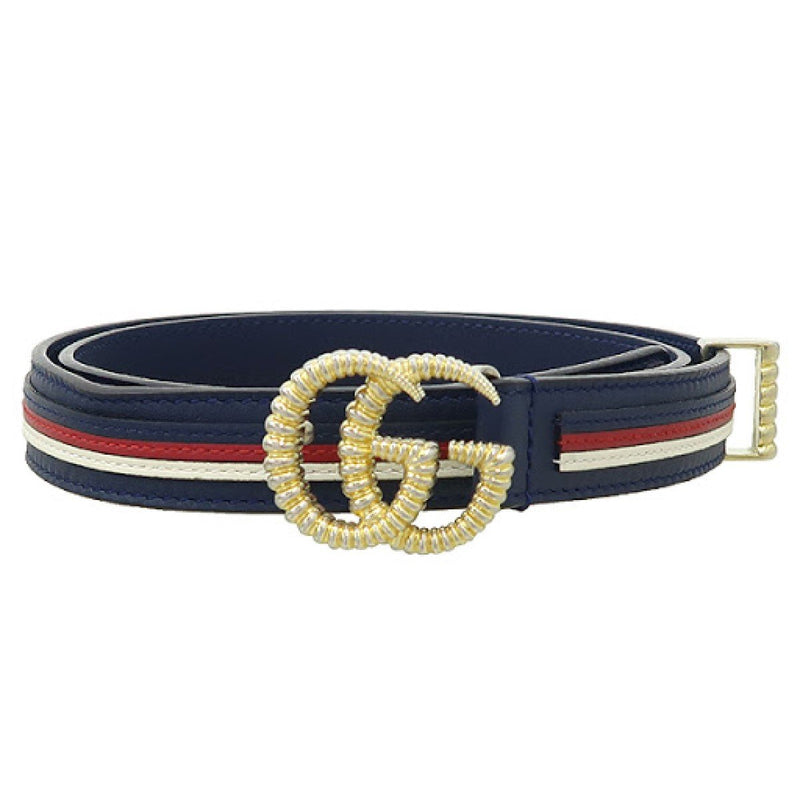 gucci thin gg leather belt