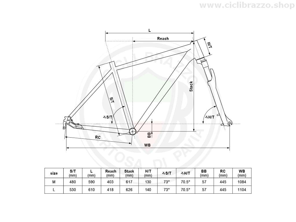 Kellys Phanatic 10 geometria