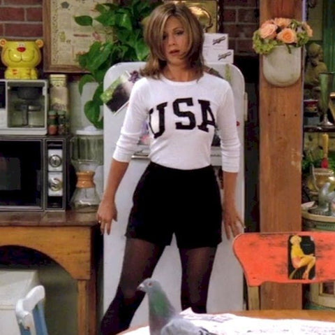 Rachel Green in Black Skirt