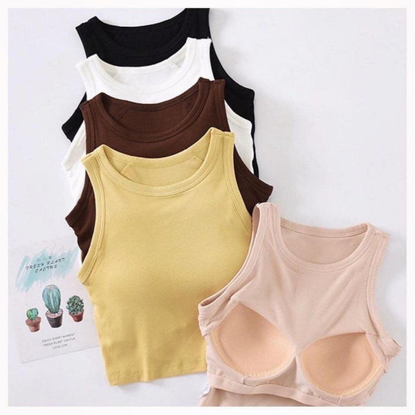 Buy Nino Tank Tops with Inbuilt Bra for Women Online in India on a la mode