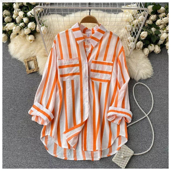 Buy Estelle Striped Shirt for Women Online in India