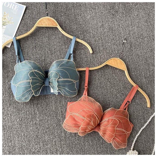 Buy Ginger Cat Bra With Ears Cute Lingerie Online in India 