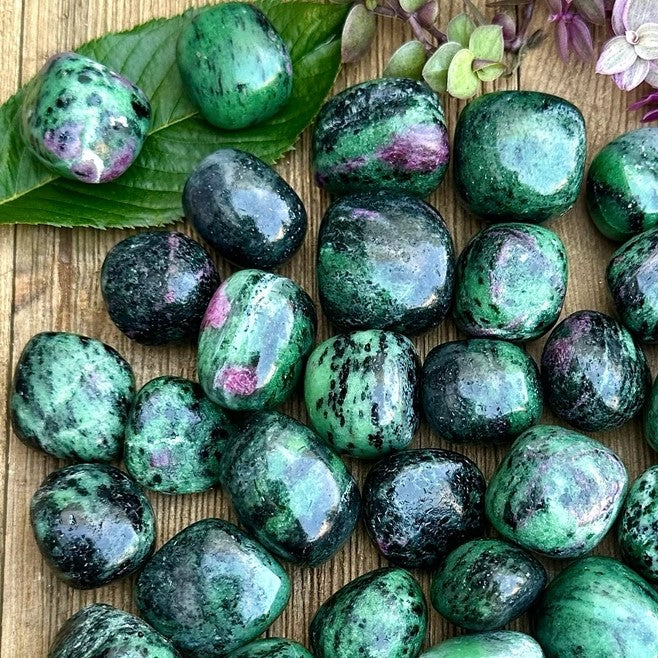 Ruby Zoisite Tumble