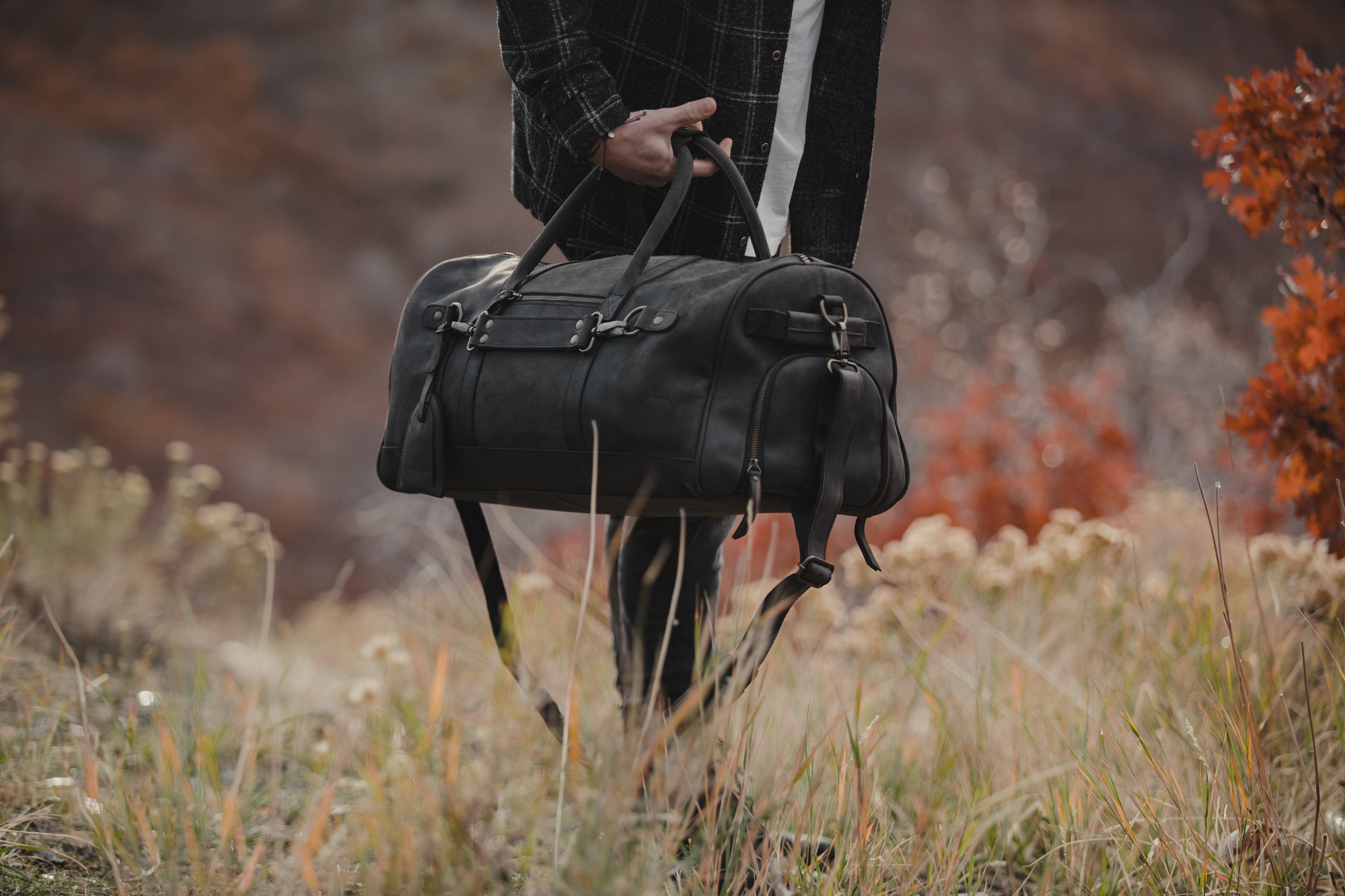 LIMITED EDITION - Yukon 45L Weekender Duffel - Kodiak Leather product image