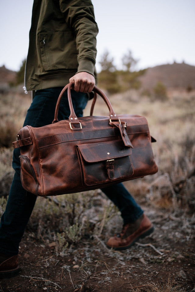 60L Weekender Duffel – Kodiak Leather Co.