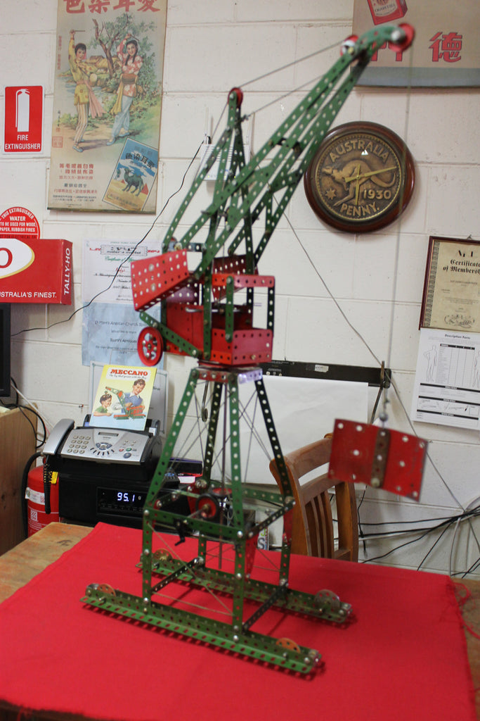 meccano crane