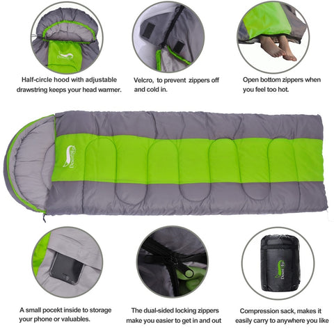 Sleeping Bags For Outdoor Activities And Hiking