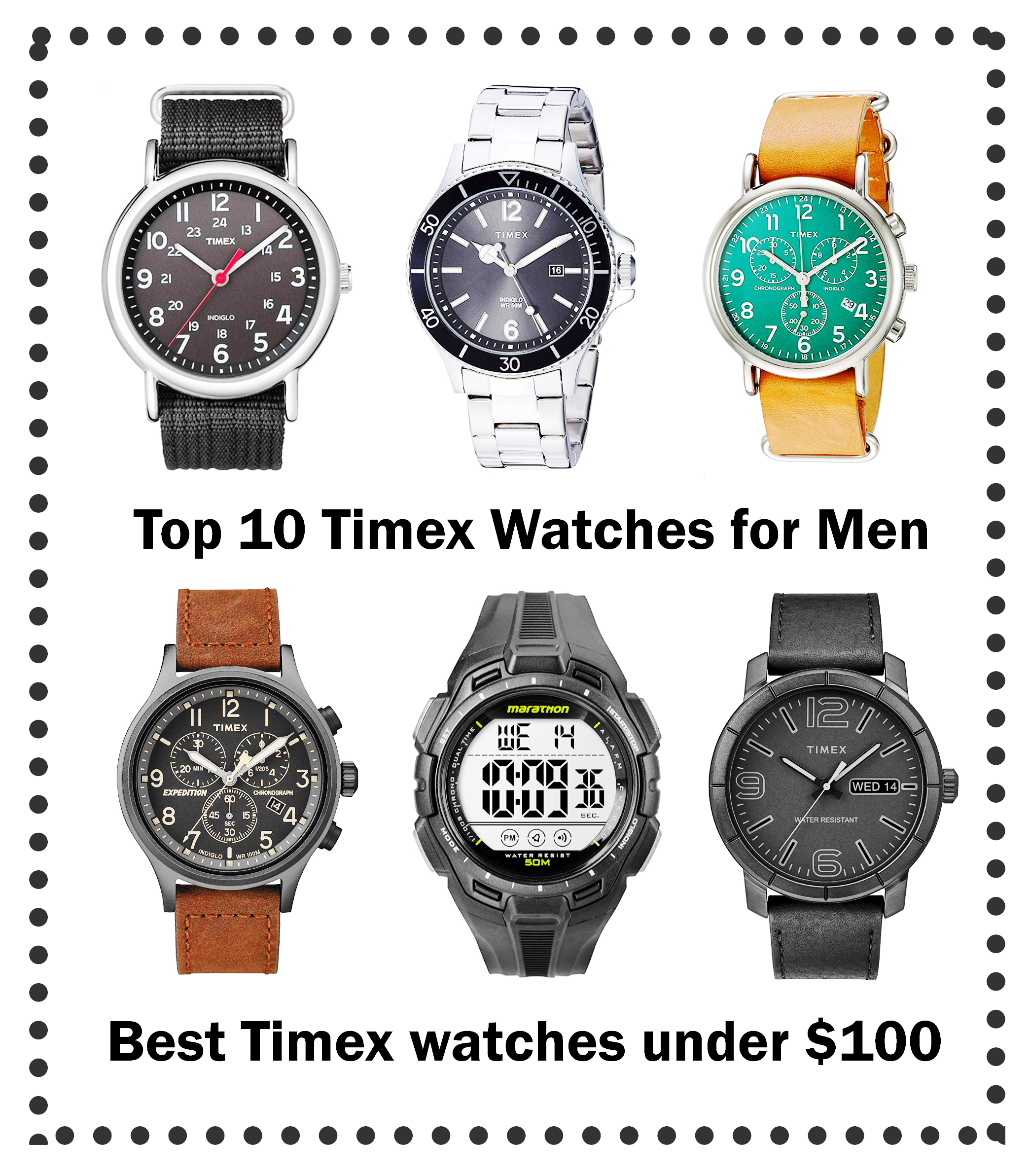 Best Timex watches under $100 