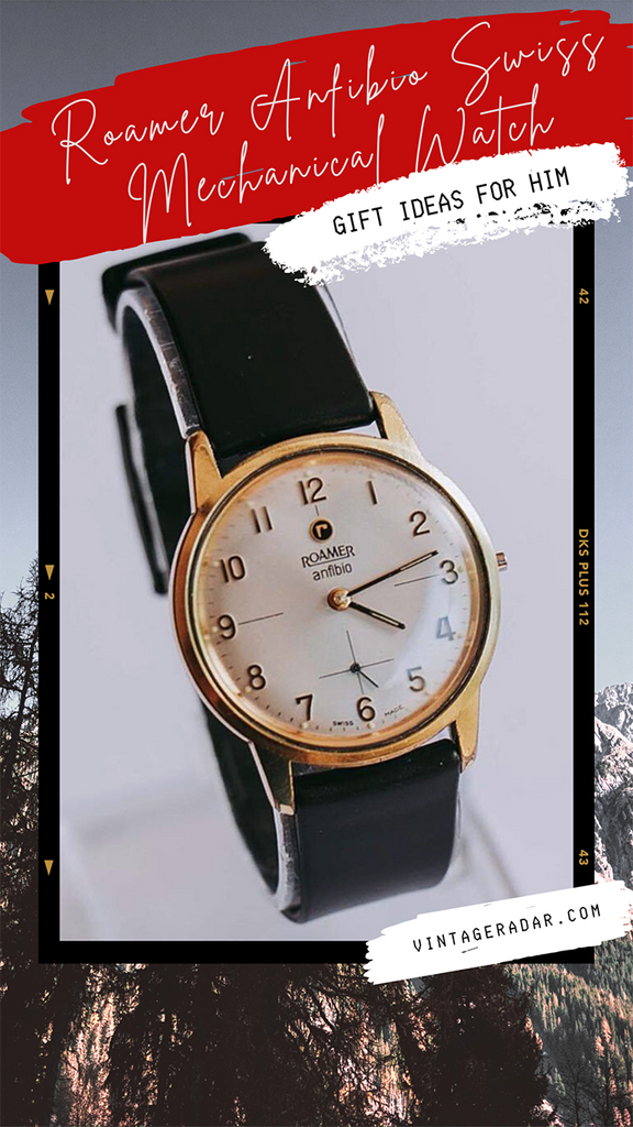 Roamer Vintage Gold-plattiert Uhr