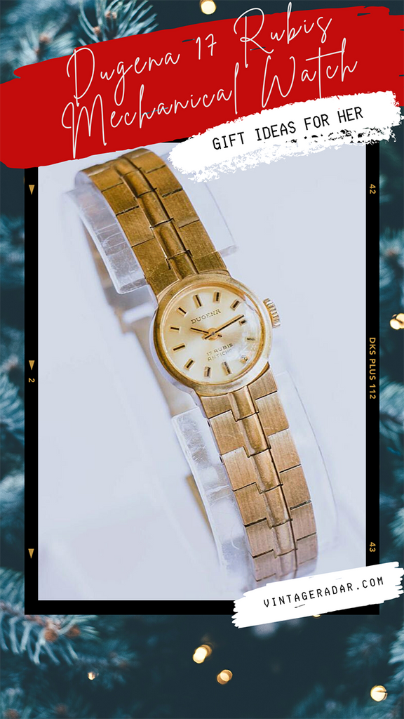 Vintage Dugena Gold-tone Ladies Watch