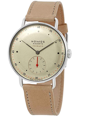 Nomos Metro Neomatik Automatic Champagne Dial Ladies montre 1107