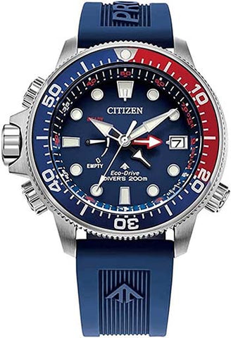Citizen Pepsi BN2038-01L ​​PROMASTER AQUALAND ECO-DRIVE 200M Diver's reloj para los hombres