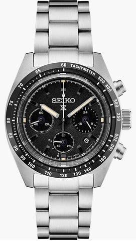 SEIKO SSC819 Prospex Speemer Solar Chronograph Men de cadran noir montre