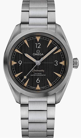 Omega Seamaster Railmaster Automatic para hombre acero inoxidable reloj 220.10.40.20.01.001