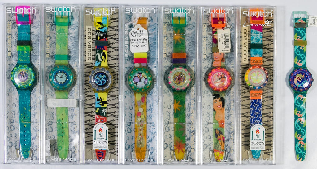 Swatch Scuba Uhr Sammlung