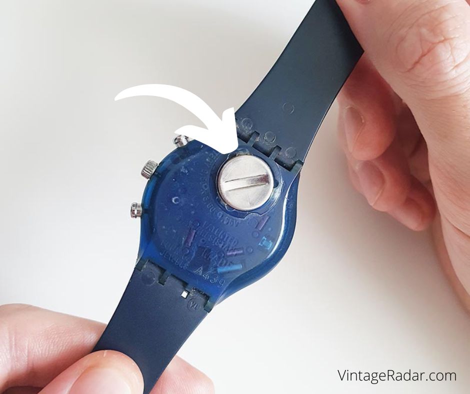 Cómo se cambia la pila a un reloj suizo