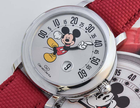 Gérald Genta Arena Retrograde Smile Mickey Mouse Disney Orologio