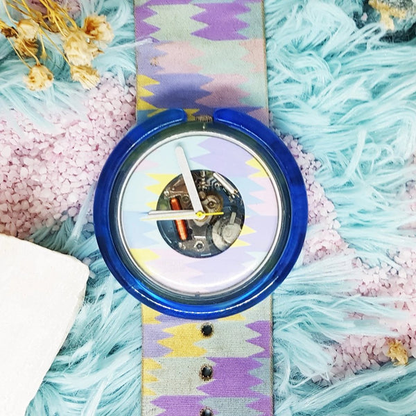 AQUABA PWN102 Pop Swatch Watch 