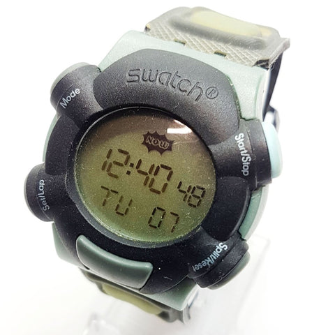 STILL WORKING SQZ103 Digital Beat Swatch Watch | 1999 Digital Swatch Watch