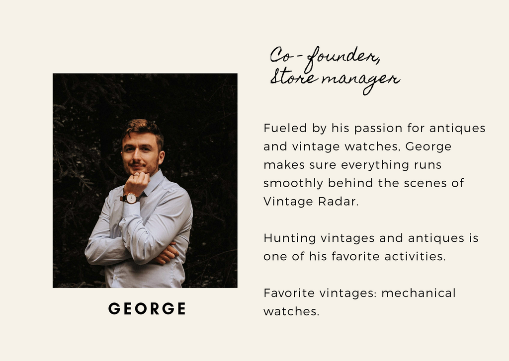 George, Co-founder of Vintage Radar