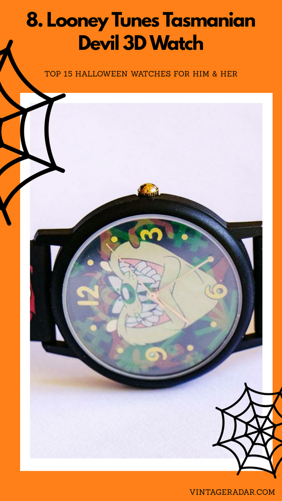 Looney Tunes Tasmanian Devil Orologio 3d | Vintage ▾ Looney Tunes Orologi