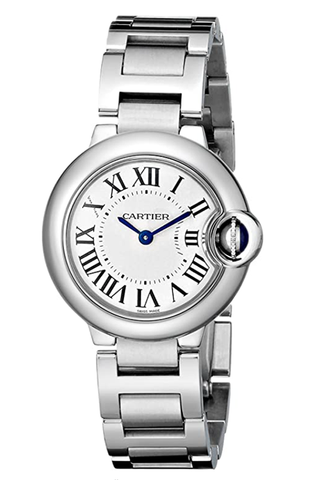 Robe en acier inoxydable Ballon Bleu en acier inoxydable Ballon Bleu de Cartier Women's Women montre