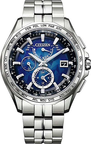 Citizen reloj AT9098-51L YELL COLECCIÓN ATTESA Eco-Drive Radio Clock Double Direct Vuelo directo reloj