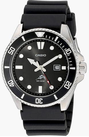 Casio Masculino mdv106-1av 200 m wr buceo negro reloj