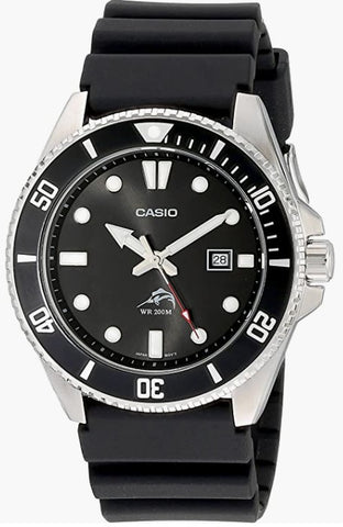 Casio Men's MDV106-1AV 200 M WR Black Dive Watch