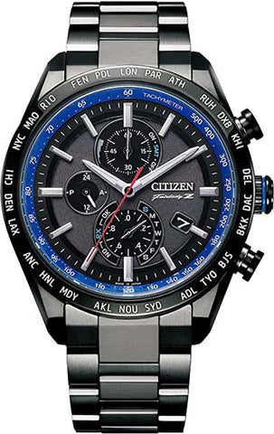 Citizen Regardez AT8185-97E Eco-Drive Radio Nissan Fairlady Z Modèle de collaboration Seiran Blue Watch