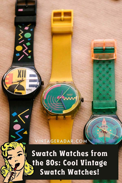 Swatch Watches from the 80s