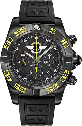 BREITLING CHRONOMAT 44 BLACKSTEEL LIMITED EDIZIONE MEN'STRAGGIO MB01109P/BD48-153S