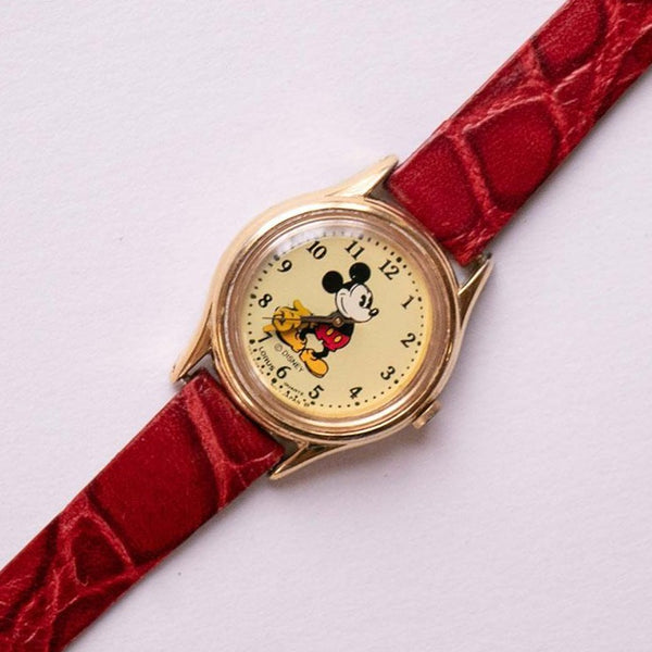Vintage Lorus Mickey Mouse V515 6080 Watch