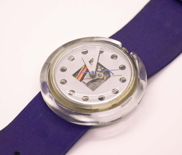 1991 LEGAL BLUE Pop Swatch