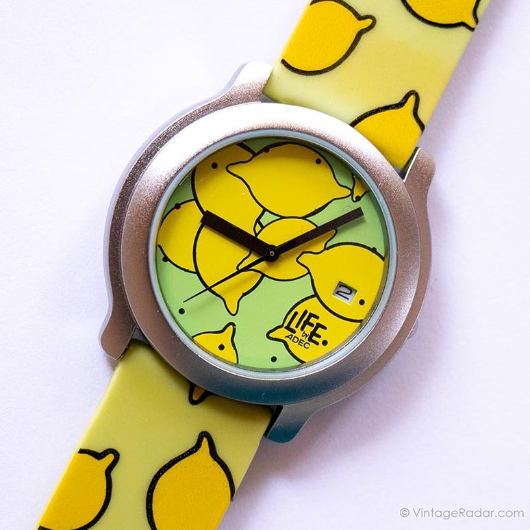 Life by Adec Lemon Watch