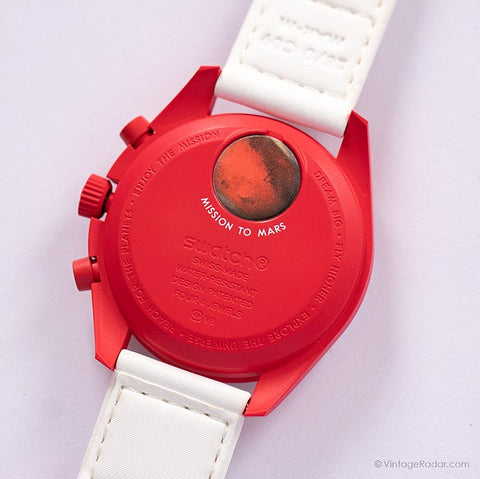Mission to Mars Moonswatch caseback