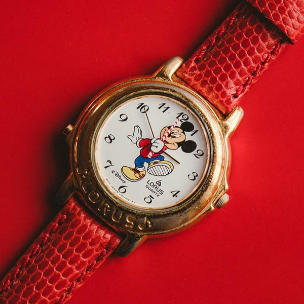 Vintage Mickey Mouse Musical Watch