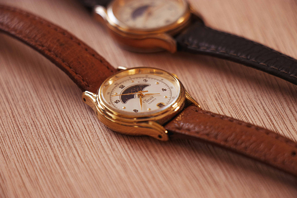 Timex Mondphasen -Vintage Uhr