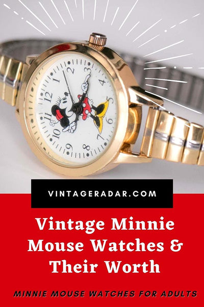 Minnie Mouse غطاء الساعات