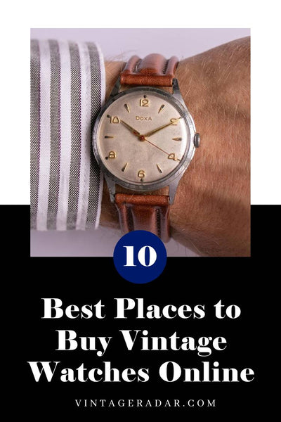 10 posti migliori per acquistare orologi vintage online