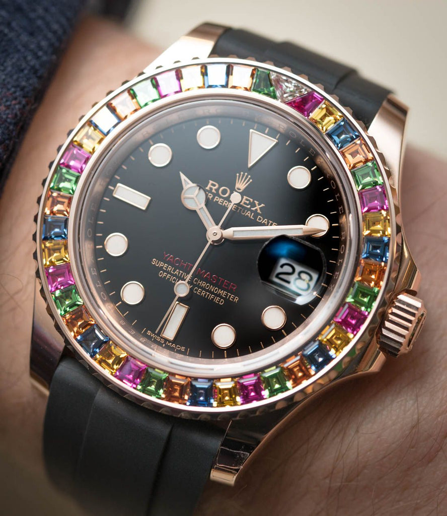 Mâle de rolex yacht-master automatique montre 116695