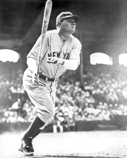 American Baseball Player Babe Ruth