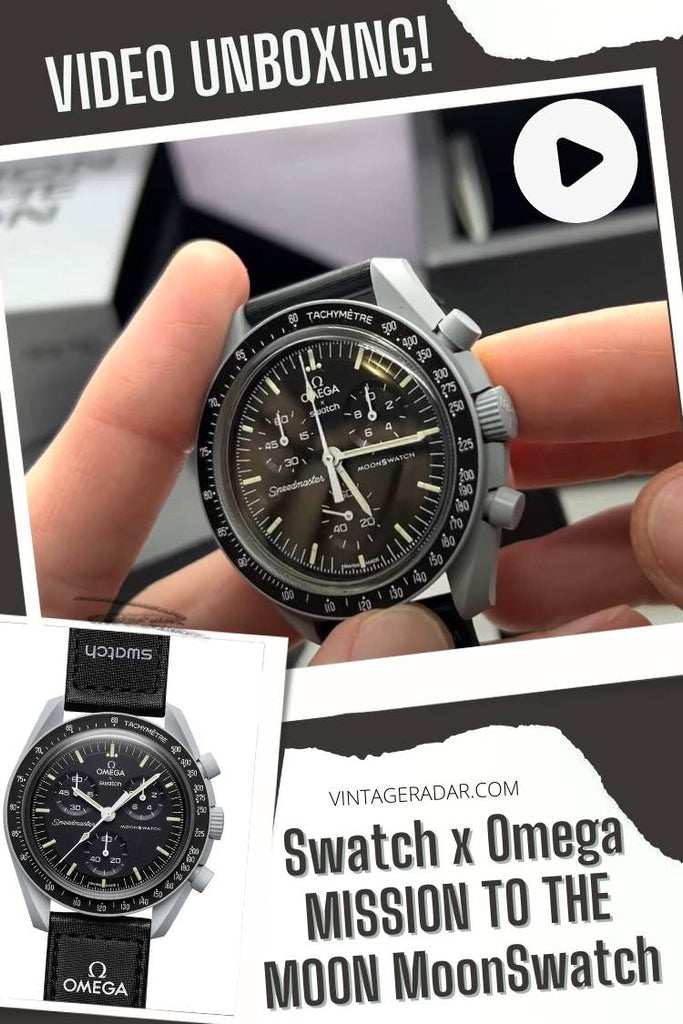 Swatch X Omega Mission zum Mond Uhren -Unboxing