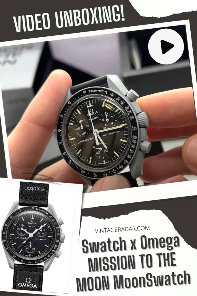 Swatch X Misión Omega a la luna reloj Descomposición