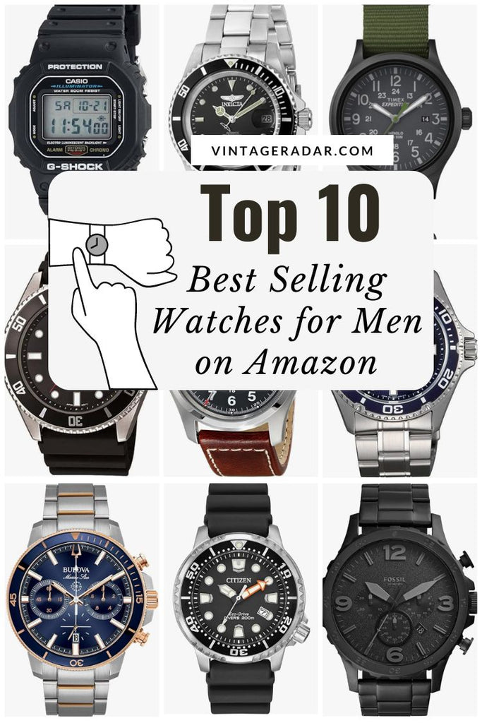 Top 10 des montres pour hommes les plus vendues sur Amazon