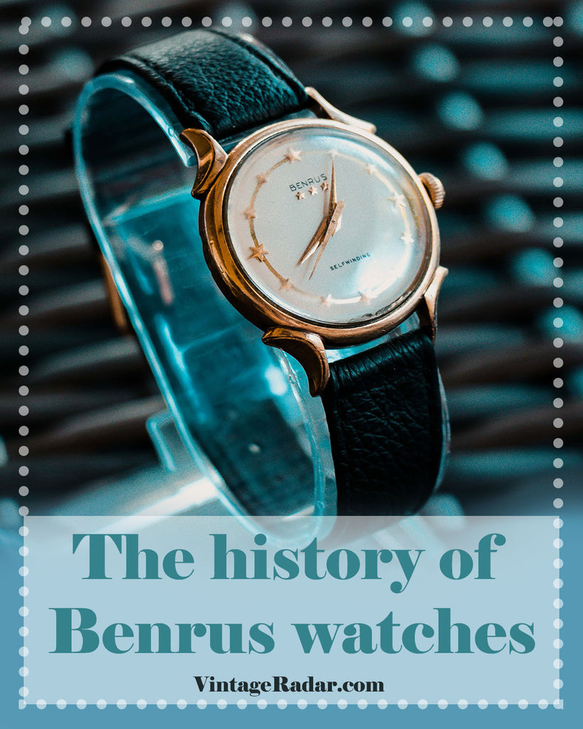 L'histoire de Benrus Montres par radar vintage