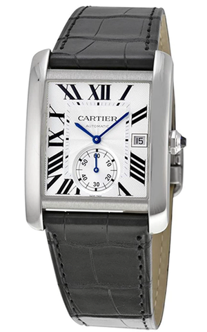 Cartier maschile W51002Q3 Tank Francaise in acciaio inossidabile orologio automatico