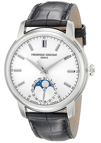 Frederique Costant maschile FC715S4H6 Classics Display analogico Swiss Black Watch