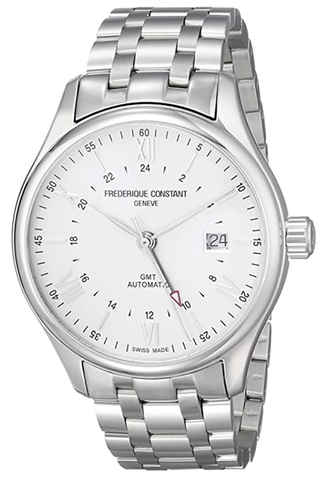 Frederique Constant Men's FC350S5B6B Classics Analog Display Swiss Automatic Silver Watch