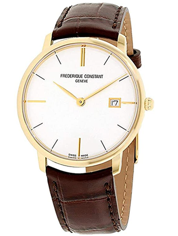 Frederique Constant Slimline Quartz Movement Watch FC-220NS4S6